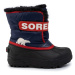 Sorel Snehule Childrens Snow Commander NC1960 Tmavomodrá