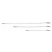 Uni cat bungee rig biele pružné lanko 150 kg-dĺžka 50-100 cm