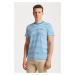 TRIČKO GANT STRIPED T-SHIRT DAY BLUE