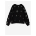 Black Girly Patterned Sweatshirt Desigual Ivy - Girls
