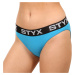 Dámske nohavičky Styx športová guma modré (IK1169)