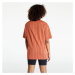 New Era Pinstripe Oversized T-Shirt Medium Brown/ Black
