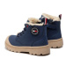 Tommy Hilfiger Outdoorová obuv Lace-Up Bootie T3B5-32530-1484 M Tmavomodrá