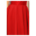 Červené dámske šaty s čipkou model 6049492