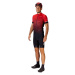 Briko CLASSIC STAIN Pánsky cyklistický dres, červená, veľkosť
