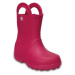 Crocs HANDLE IT RAIN BOOT KIDS Detské gumáky, ružová, veľkosť 27/28