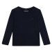 Tommy Hilfiger Blúzka KB0KB04141 S Tmavomodrá Long Sleeve