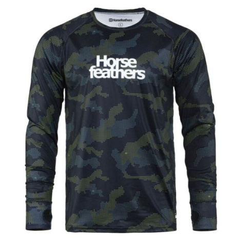 Horsefeathers RILEY TOP Dámske termo tričko, čierna, veľkosť