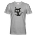 Pánské tričko mačko príšerka  - ideálny darček pre milovníkov mačiek