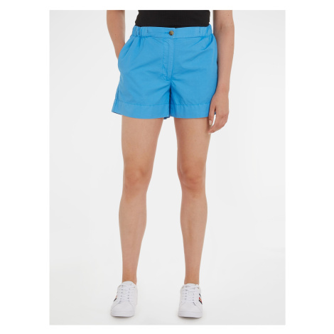 1985 Tommy Hilfiger Blue Shorts Co Pull On Short - Women