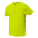 Starworld Pánske športové tričko SW300 Fluorescent Yellow