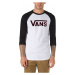 Vans CLASSIC RAGLAN Pánske tričko, biela, veľkosť