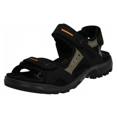 ECCO Trekingové sandále 'Offroad'  sivá / svetlooranžová / čierna