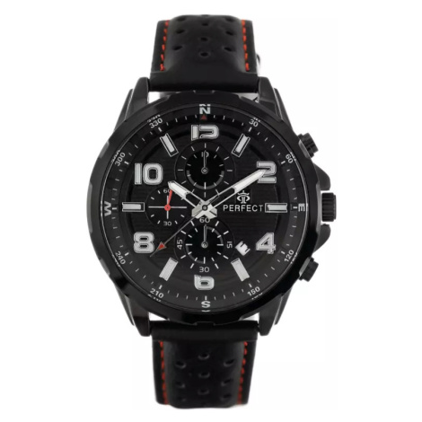 Pánske hodinky PERFECT CH05L - CHRONOGRAF (zp353g) + BOX