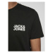 Jack&Jones Tričko Corp Logo 12151955 Čierna Slim Fit