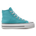 Converse Plátenky Chuck Taylor All Star Lift Platform Stars A06492C Tyrkysová