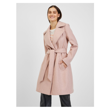 Kabáty pre ženy ORSAY - ružová