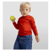 Roly Detské tričko s dlhým rukávom CA7203 Red 60