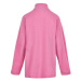 Dievčenská lyžiarska flisová mikina COLOR KIDS Fleece pulli, Solid-Fuchsia Pink