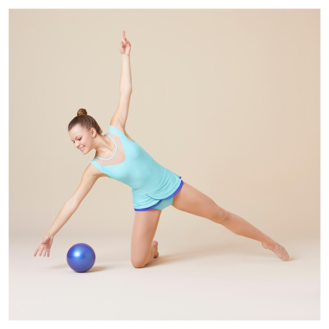 Lopta na modernú gymnastiku 18,5 cm modrá DOMYOS
