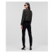 Bunda Karl Lagerfeld Bi-Colour Boucle Jacket Black/White Boucle