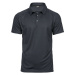 Tee Jays Pánske funkčné polo tričko TJ7200 Dark Grey Solid