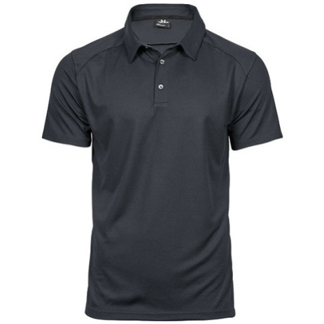 Tee Jays Pánske funkčné polo tričko TJ7200 Dark Grey Solid