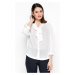 Blúzka - Tommy Hilfiger DALE BLOUSE 3/4 SL biela