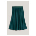 SUKŇA GANT JERSEY PLEATED SKIRT DEEP FOREST