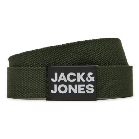 Jack&Jones Junior Detský opasok Jackbirk 12259569 Zelená