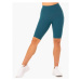 Ryderwear Dámske biker šortky s vreckami Reset High Waisted Teal  S