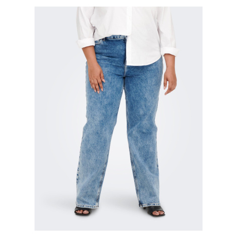 Blue flared fit jeans ONLY CARMAKOMA Mille - Women