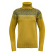 Devold SYVDE WOOL HIGH NECK Dámsky sveter, žltá, veľkosť