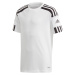 ADIDAS PERFORMANCE Funkčné tričko 'Squadra 21'  čierna / biela