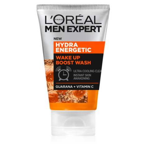 L’Oréal Paris Men Expert Wake Up Boost čistiaci gél na tvár pre mužov