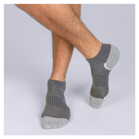 DIM SPORT IN-SHOE 3x - Pánske športové ponožky 3 páry - sivá