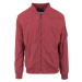 Light Bomber Jacket burgundy