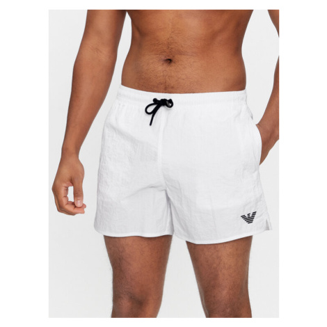 Emporio Armani Underwear Plavecké šortky 211756 4R422 00010 Biela Regular Fit