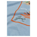 TRIČKO GANT HAWAII PRINTED GRAPHIC SS T-SHIRT DOVE BLUE