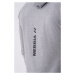 NEBBIA - Pánske fitness tričko s kapucňou 330 (light grey) - NEBBIA
