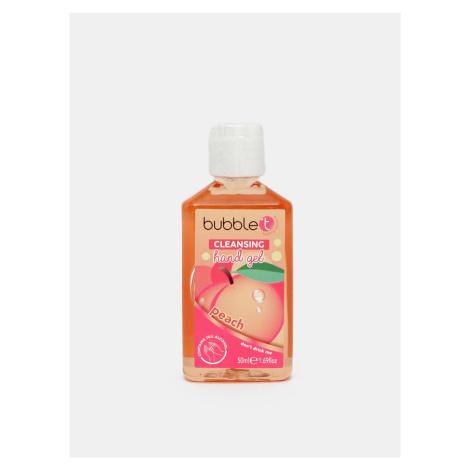 Antibakteriálny gél na ruky (70% alkoholu) Bubble T Cosmetics Peach 50 ml