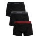 Pánske boxerky CALVIN KLEIN 3 PACK-TRUNK-B- BLACK, CHARC HEATHER, SYRAH WBS