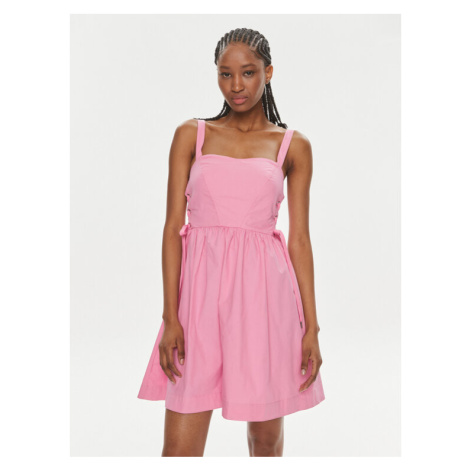 Pinko Letné šaty Amazonia 103566 A1WP Ružová Regular Fit
