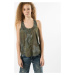 Tielko - G-STAR Army radar tanktop wmn s-less MBC A zelené