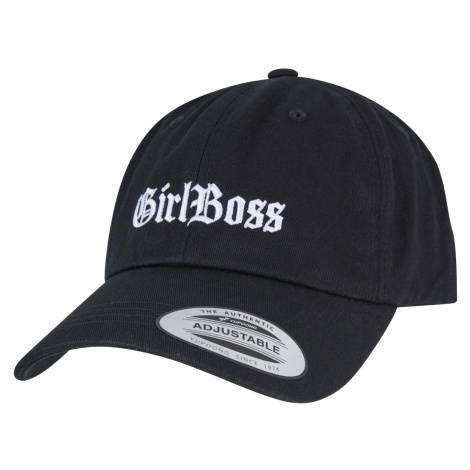 Girl Boss Dad Hat Black mister tee