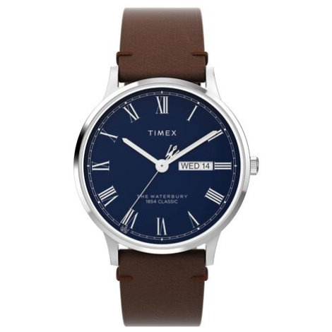 Timex Hodinky Waterbury TW2W14900 Hnedá