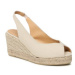 Castañer Espadrilky Barbara/6/001 023056-203 Biela