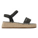 Calvin Klein Jeans Espadrilky V3A7-80839-1708999 M Čierna