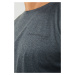 Pánske sivé tričko s krátkym rukávom Sthlm Graphic Performance T-Shirt