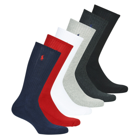 Polo Ralph Lauren  ASX110 6 PACK COTTON  Športové ponožky Viacfarebná